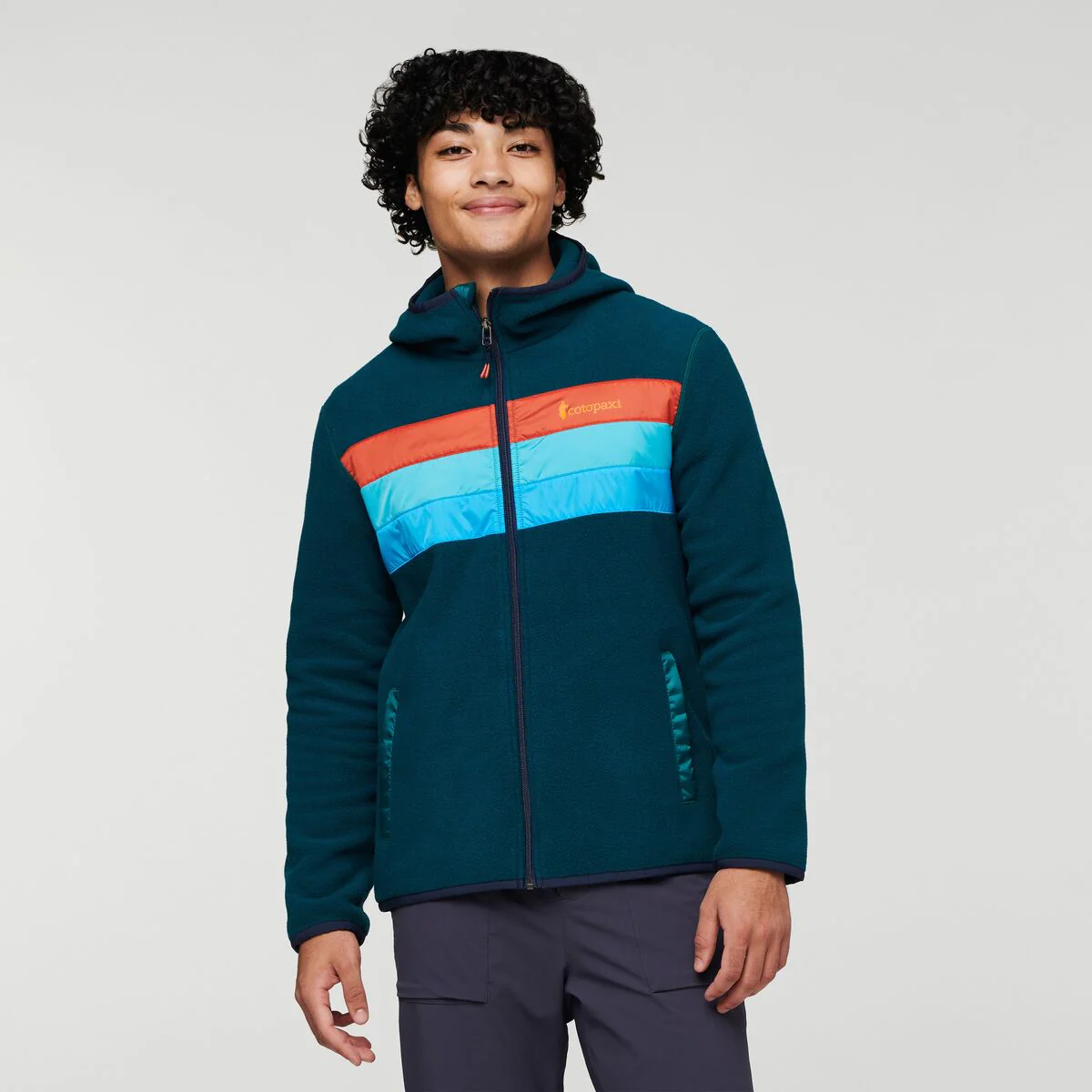 Teca Fleece Hooded Full-Zip Jacket - Men's - Image 2