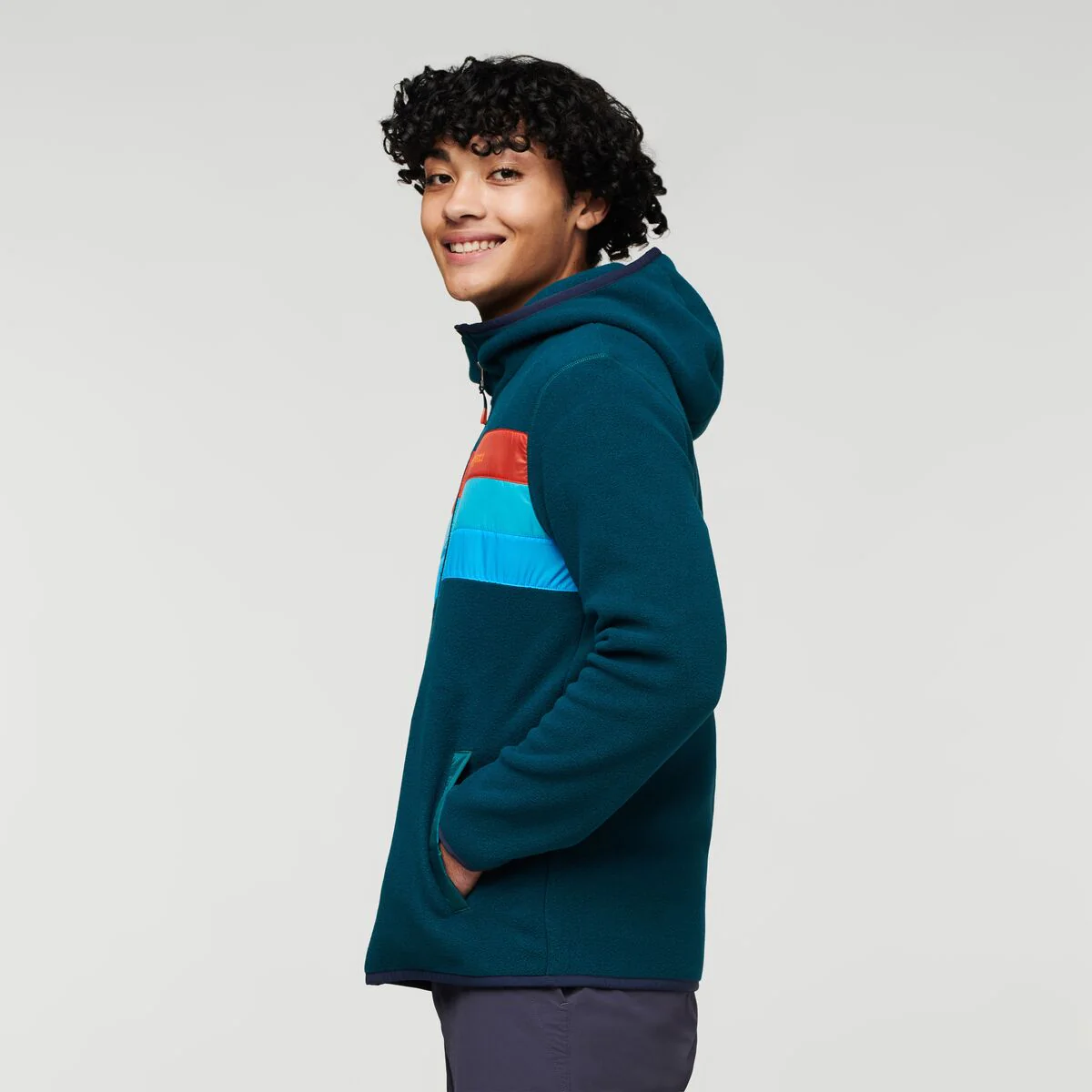 Teca Fleece Hooded Full-Zip Jacket - Men's - Image 4