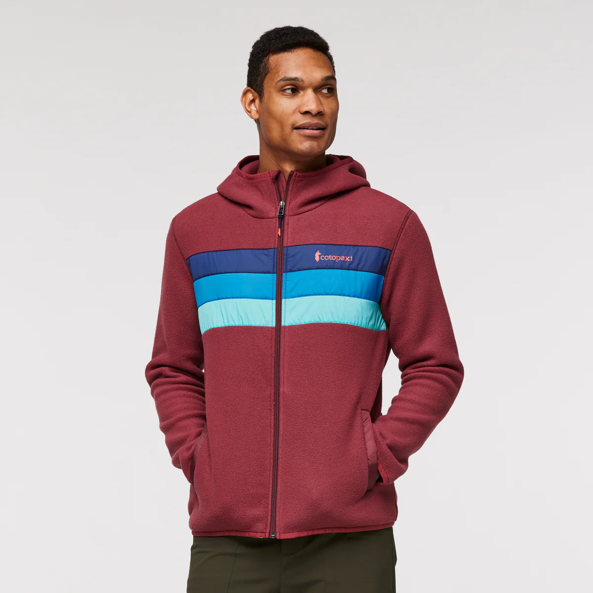 Teca Fleece Hooded Full-Zip Jacket - Men's - Image 2