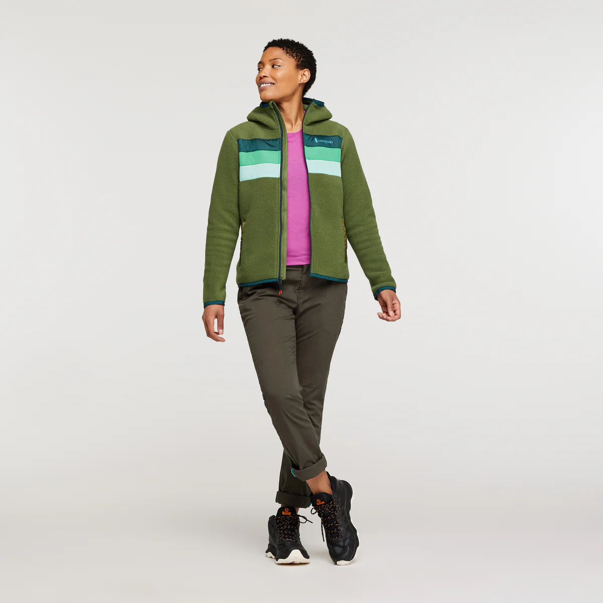 Teca Fleece Hooded Full-Zip Jacket - Women's - Image 31