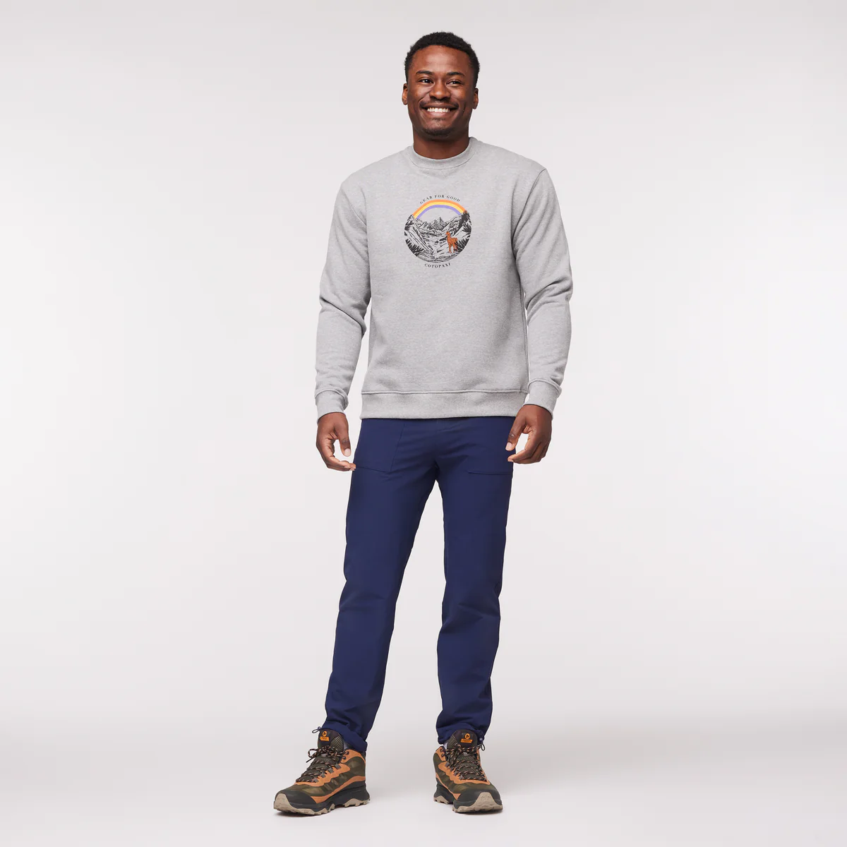 Traveling Llama Crew Sweatshirt - Men's - Image 2