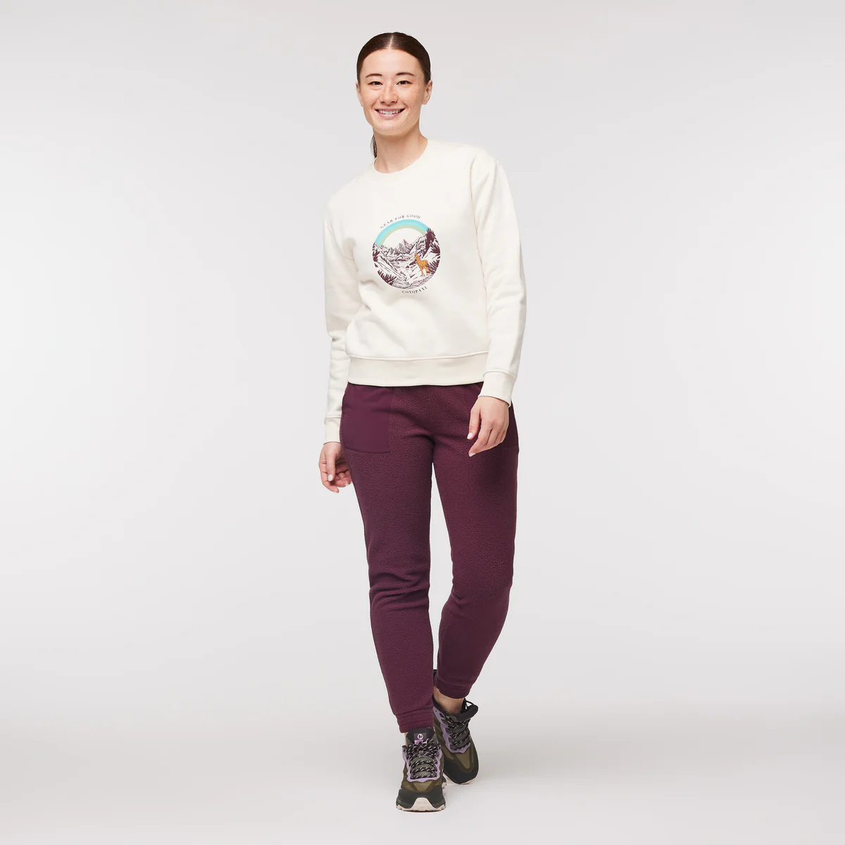 Traveling Llama Crew Sweatshirt - Women's - Image 2