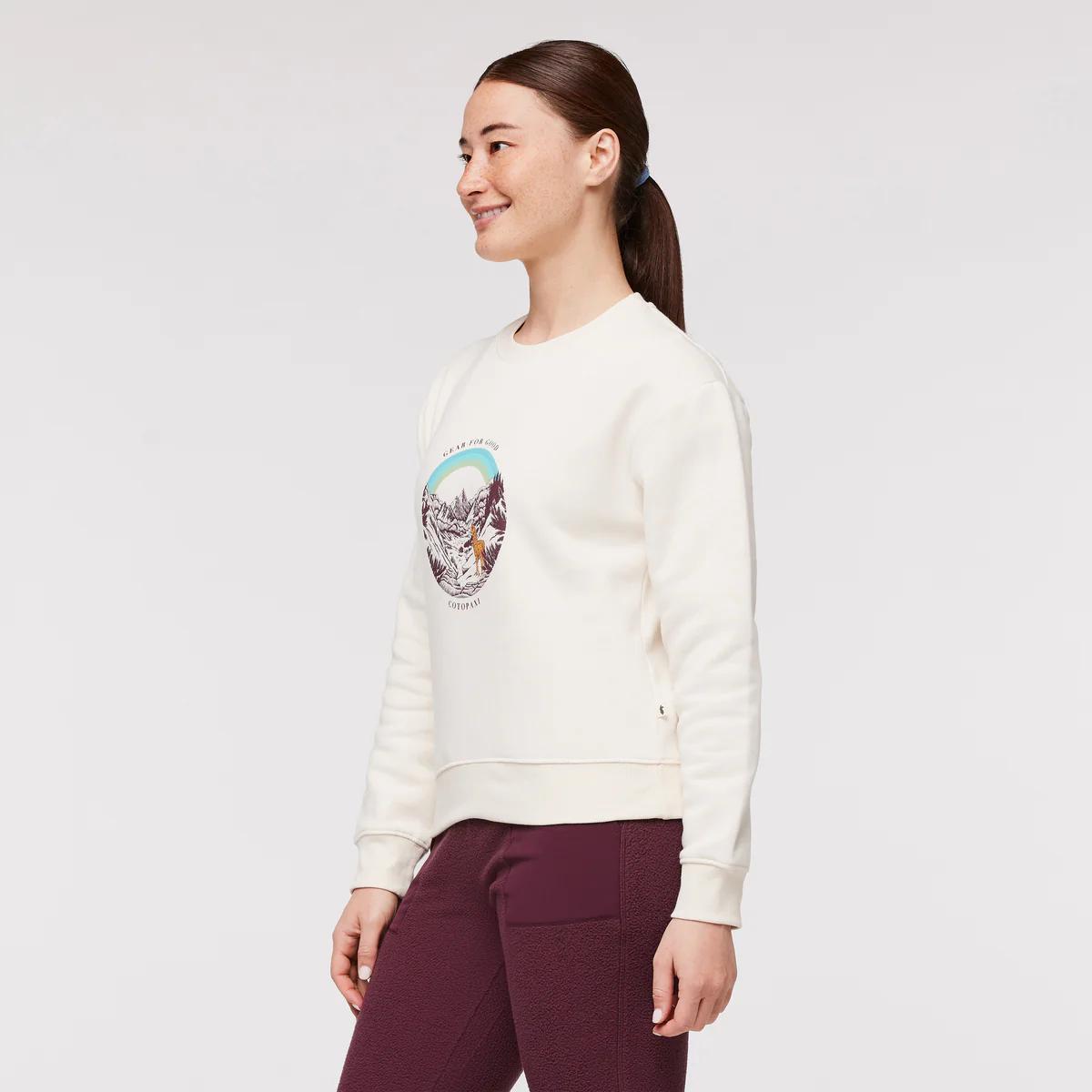 Traveling Llama Crew Sweatshirt - Women's - Image 3