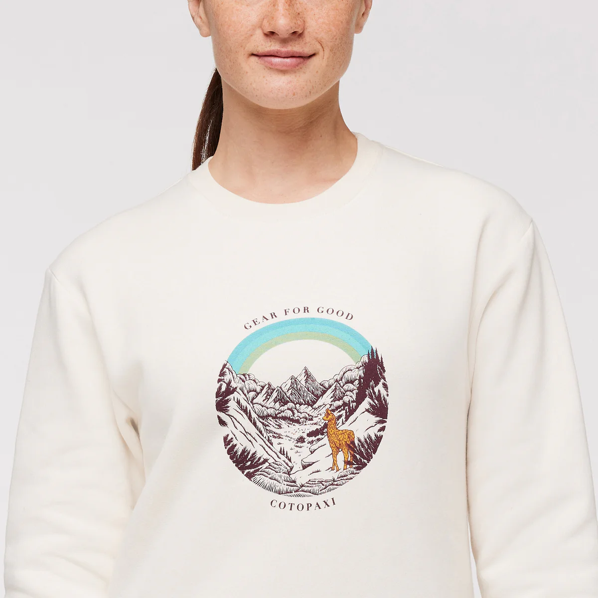 Traveling Llama Crew Sweatshirt - Women's - Image 5